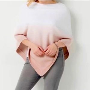 NWOT Barefoot Dreams CozyChic Ultra Lite Ocean Breeze Poncho One Size